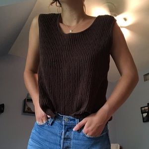Villager vintage corded sweater vest